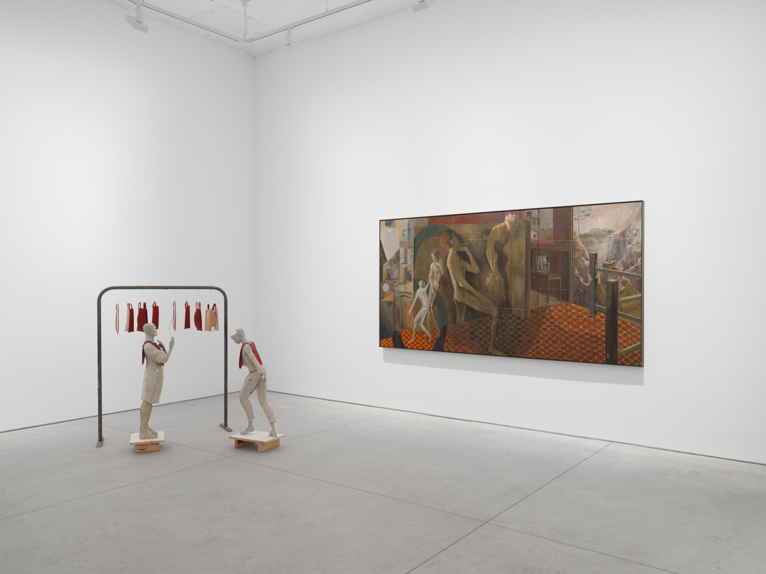 TARWUK, Good night, Ernst Toller!, Matthew Brown, New York. Installation view (Photo: Stefany Lazar). 