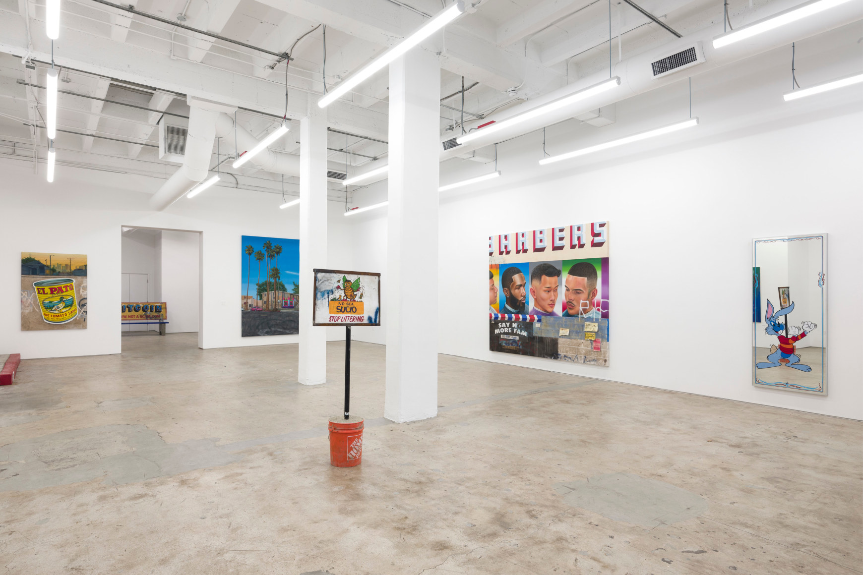 Alfonso Gonzalez Jr., There Was There, 2022., Installation view. 