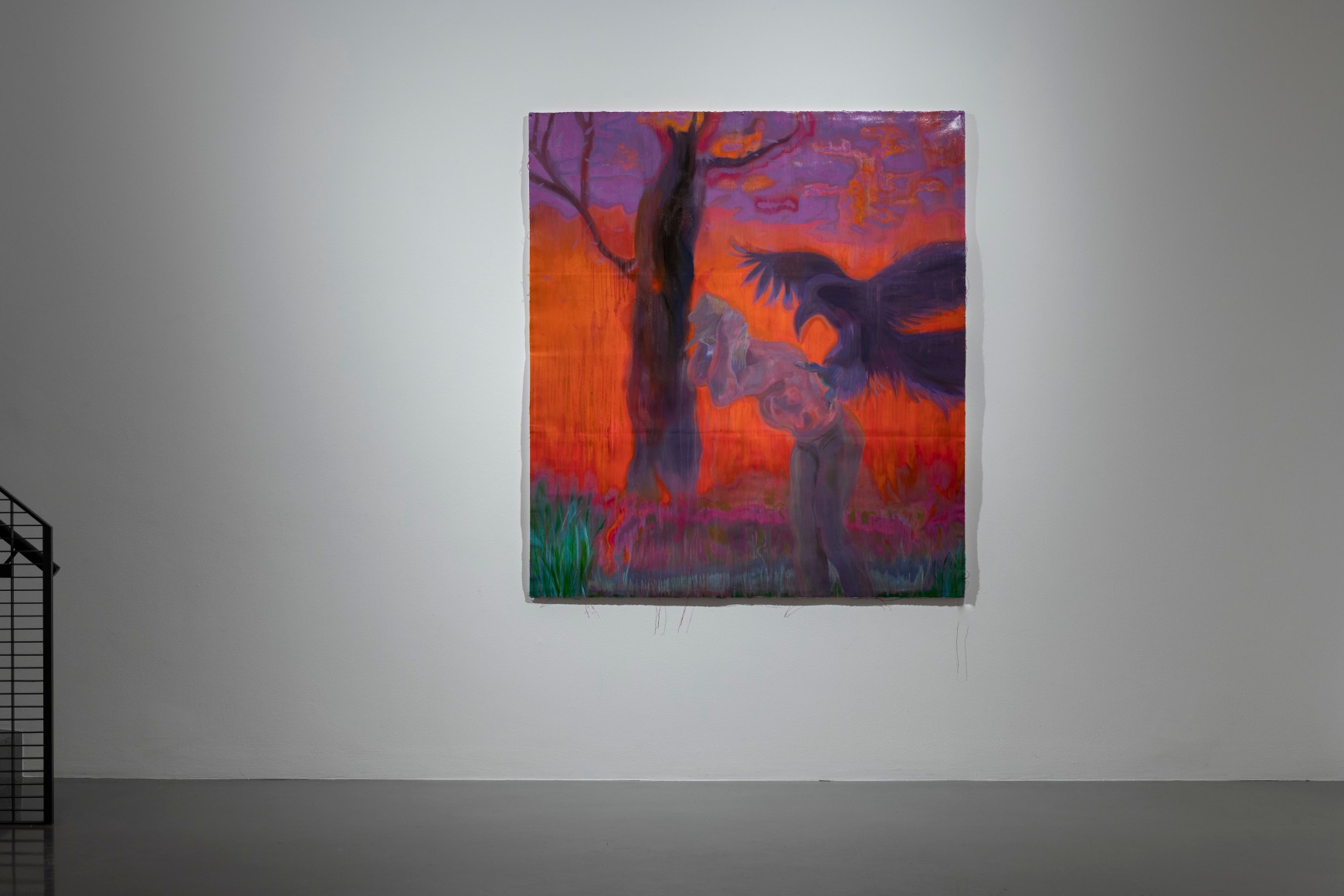 Installation View, Westward Shrinking Hours