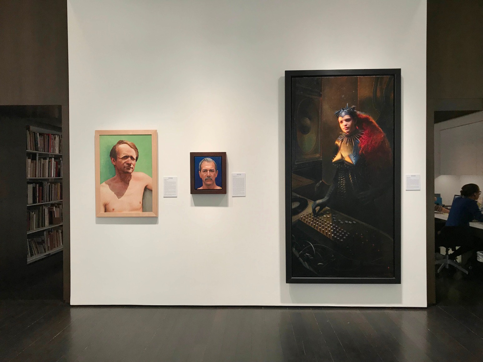 installation photo: Artists by Artists, Forum Gallery, New York, NY, January 20 - February 24, 2018