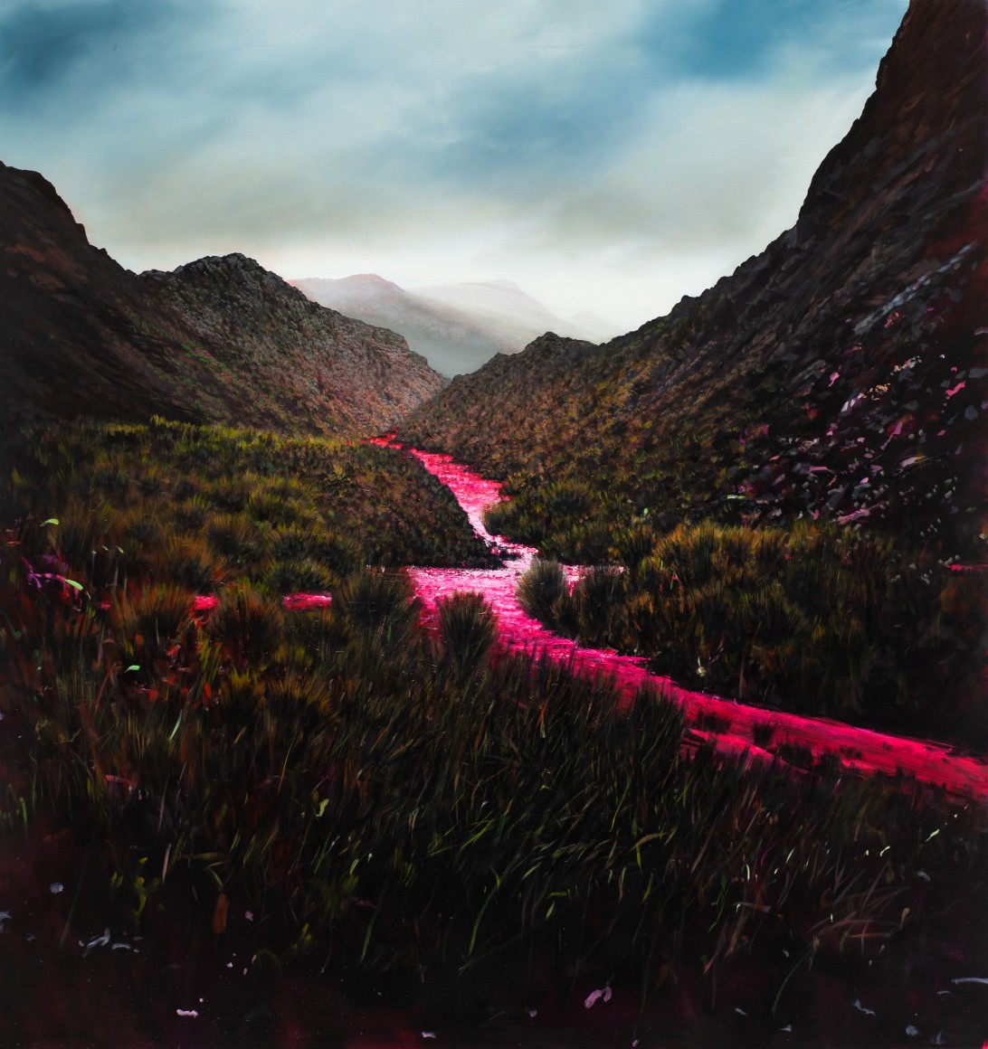 Tula Telfair Fluid Desire, 2025 oil on canvas 72 x 68 inches