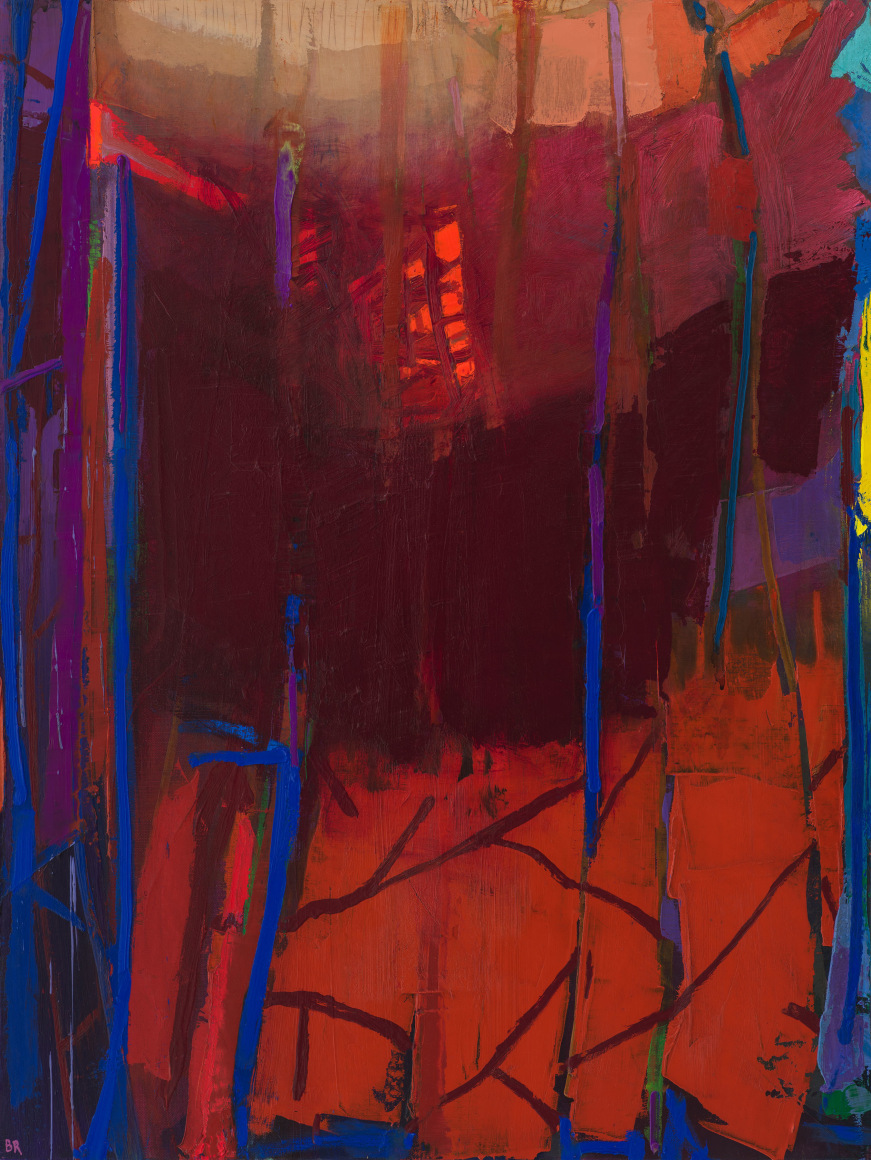 Spartina, 2021, oil on linen, 40 x 30 inches