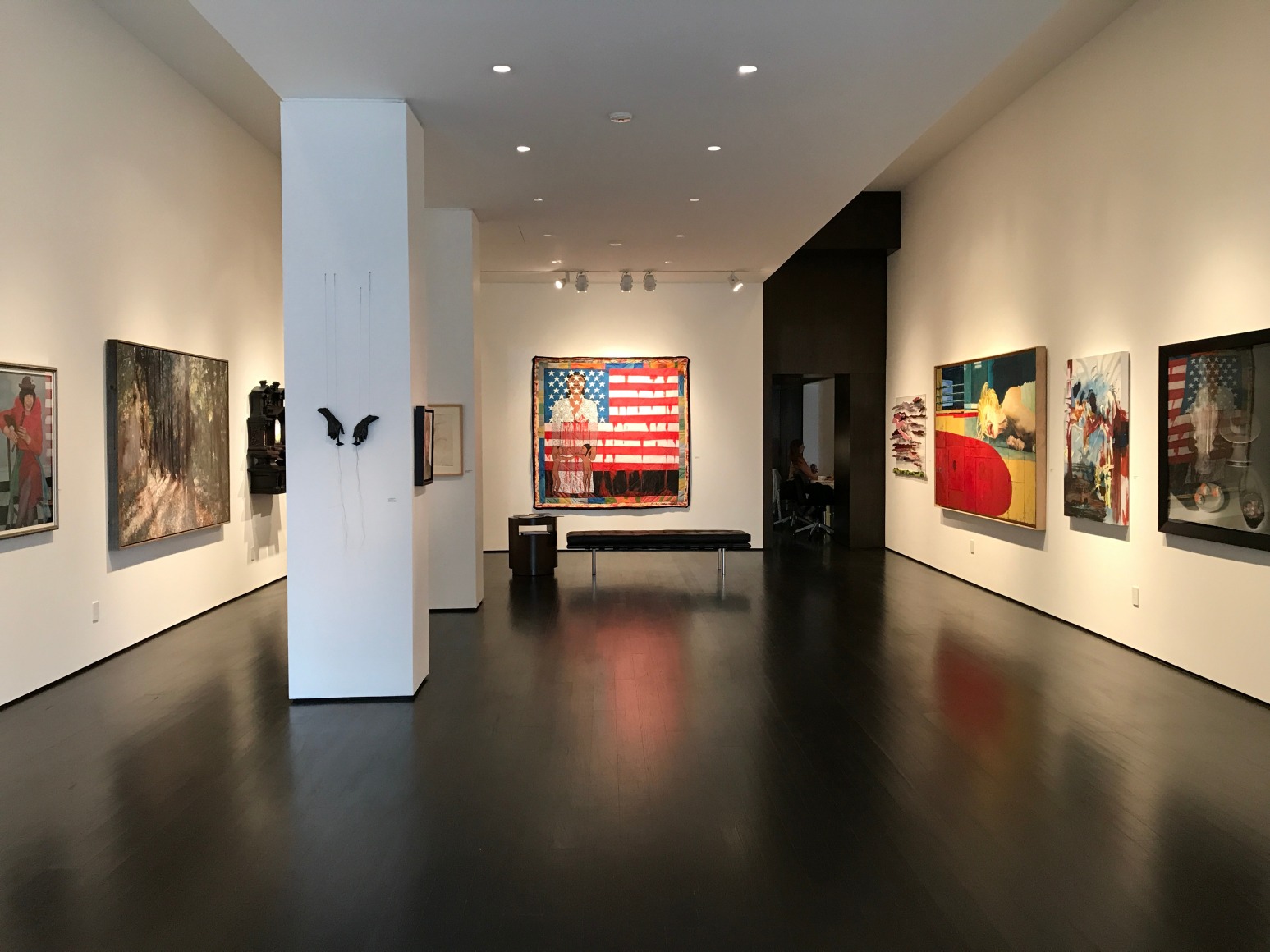 installation photo: Seeing With Our Own Eyes, Forum Gallery, New York, NY, July 10 - September 29, 2017