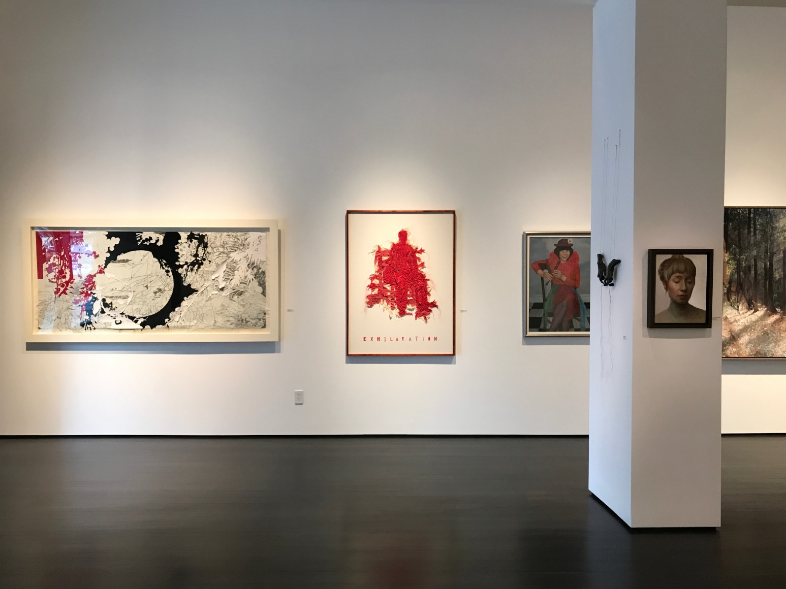 installation photo: Seeing With Our Own Eyes, Forum Gallery, New York, NY, July 10 - September 29, 2017