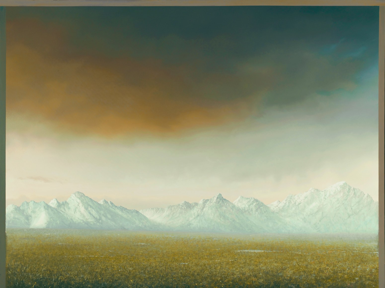 Tula Telfair, Between Sensual and Conceptual, 2010, oil on canvas, 72 x 96 1/4 inches