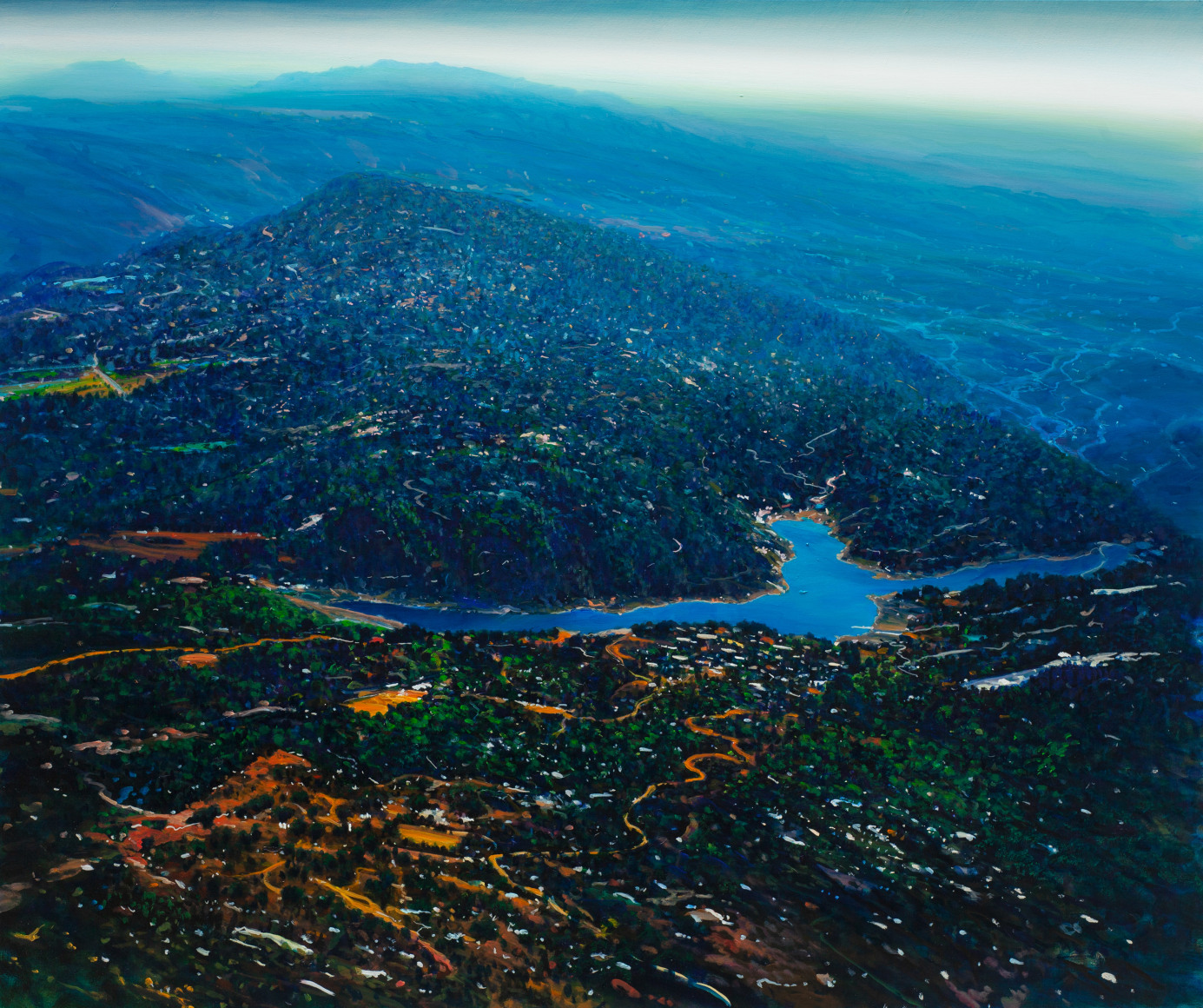 Tula Telfair Infrastructure and Superstructure, 2025 oil on canvas 60 x 72 inches