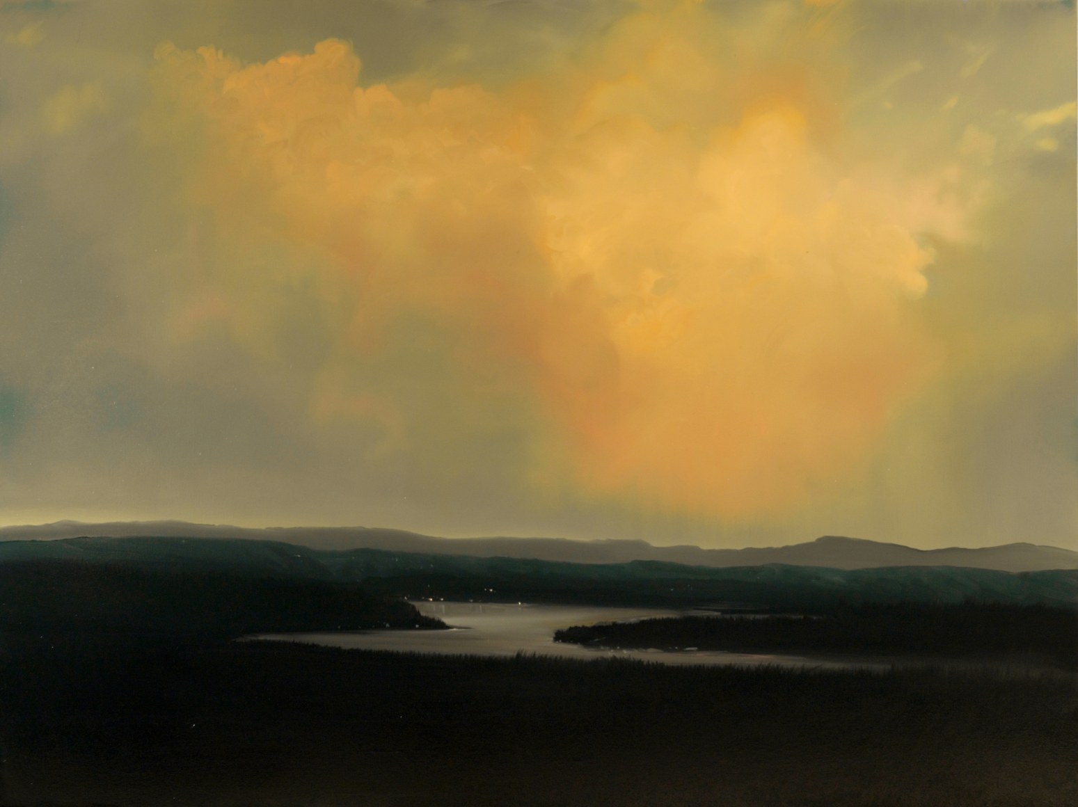 Tula Telfair, The Essential Elements of Romanticism, 2010, oil on canvas, 60 x 80 inches