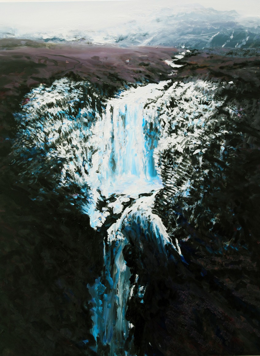 Tula Telfair, Vocabularies of Nature, 2023, oil on clayboard, 24 x 18 inches
