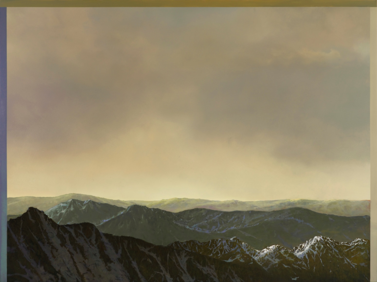 Tula Telfair, Considering the Contrary Positions (SOLD), 2010, oil on canvas, 60 x 80 inches