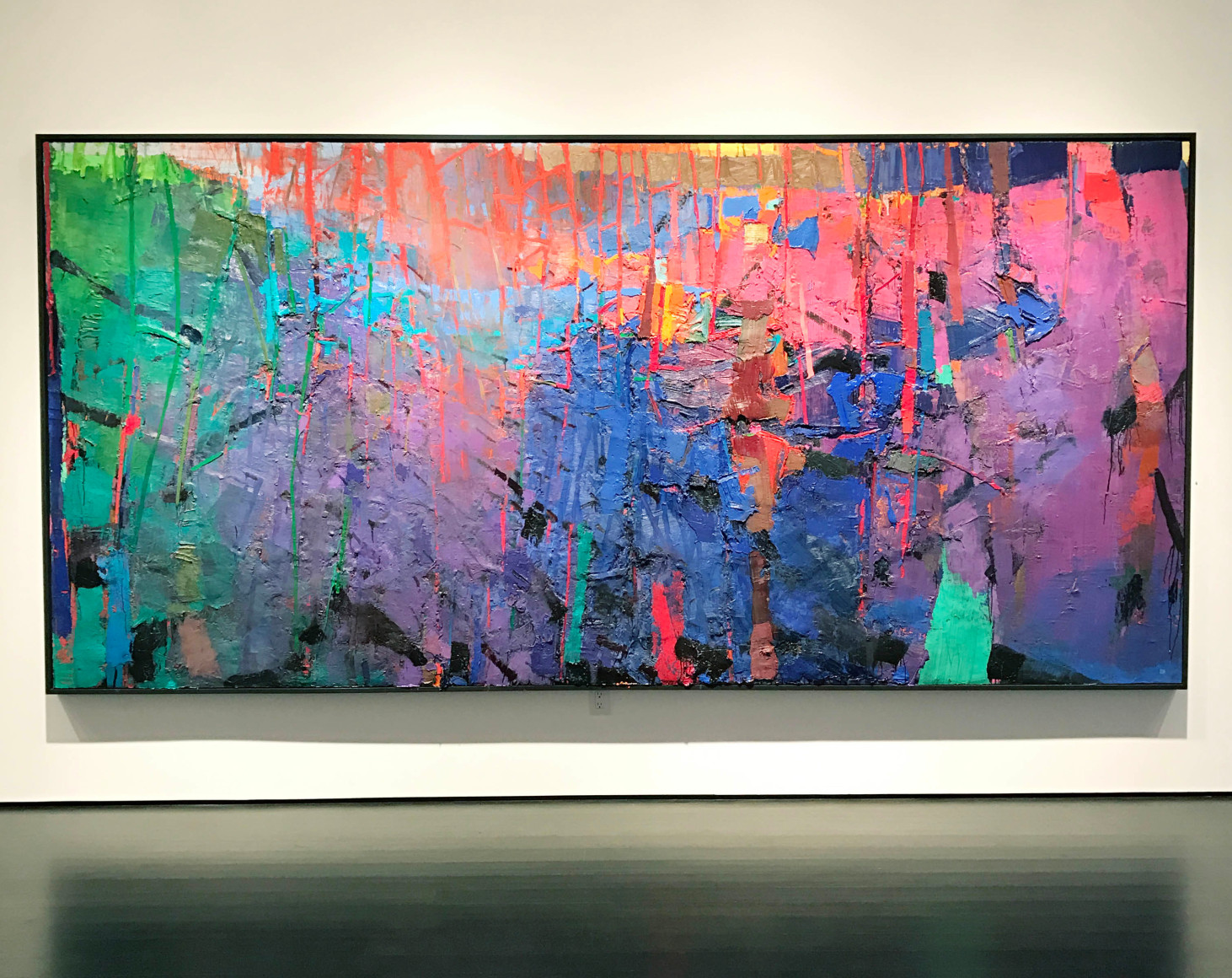 installation photo: Brian Rutenberg: Lowcountry, Forum Gallery, New York, NY, March 23 - May 6, 2017