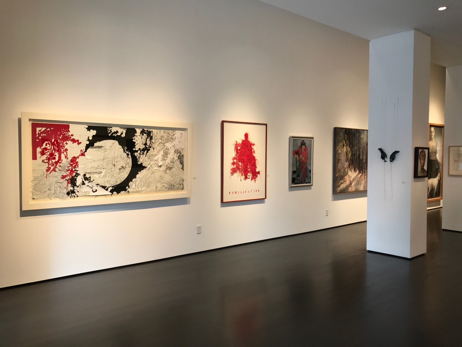 installation photo: Seeing With Our Own Eyes, Forum Gallery, New York, NY, July 10 - September 29, 2017