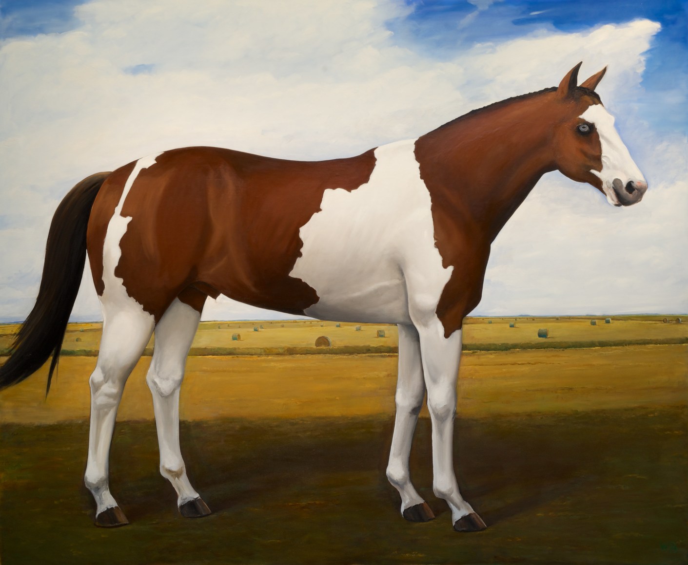 William Beckman, Paint Box, 2016-17, oil on canvas, 114 x 138 inches