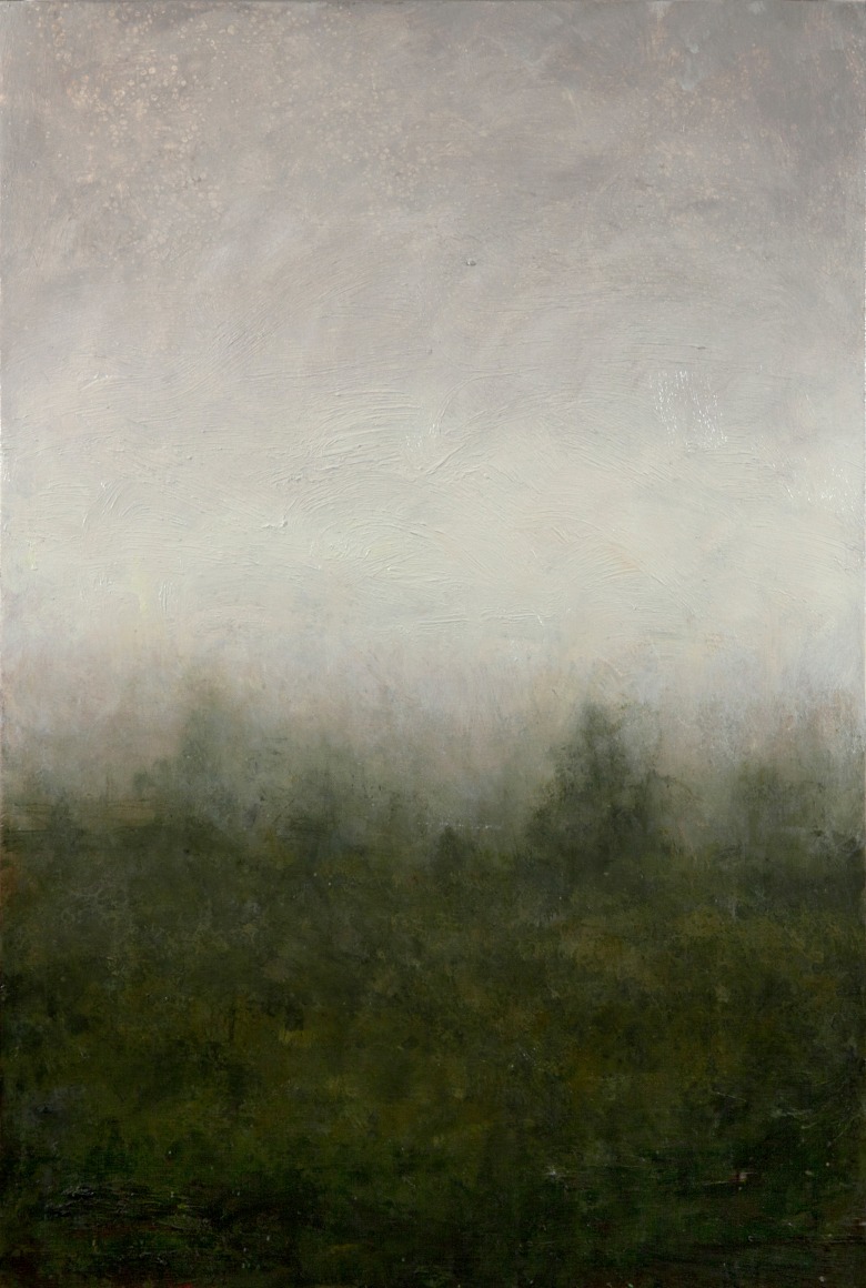 alyssa monks, Rise, 2014, oil on linen, 48 x 32 inches