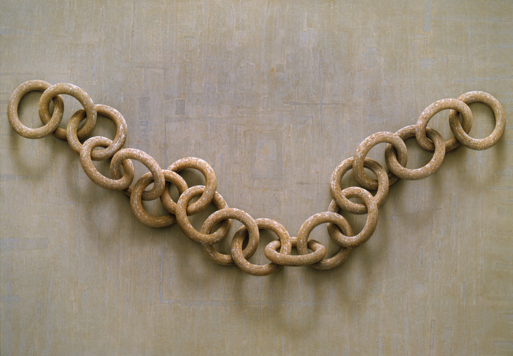 Alan Magee, Chain, 2008, acrylic on canvas, 58 x 84 inches