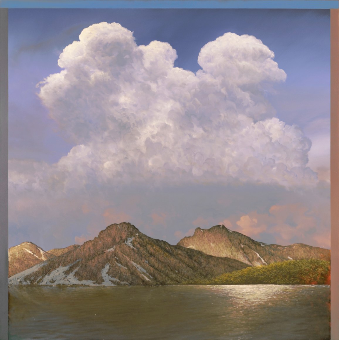 Tula Telfair, Pure Formal Manipulation, 2010, oil on canvas, 60 x 60 inches