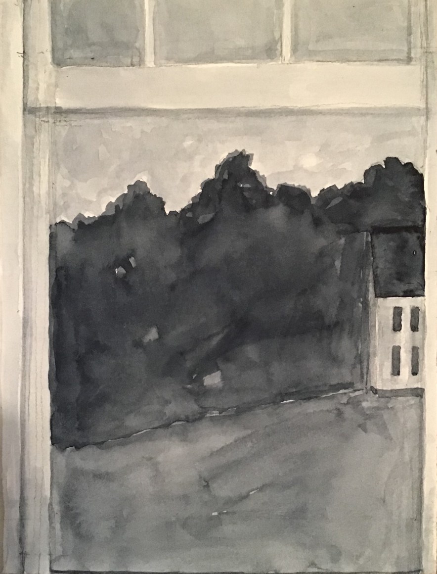 Untitled, 2019 Watercolor on paper, 8" x 6"