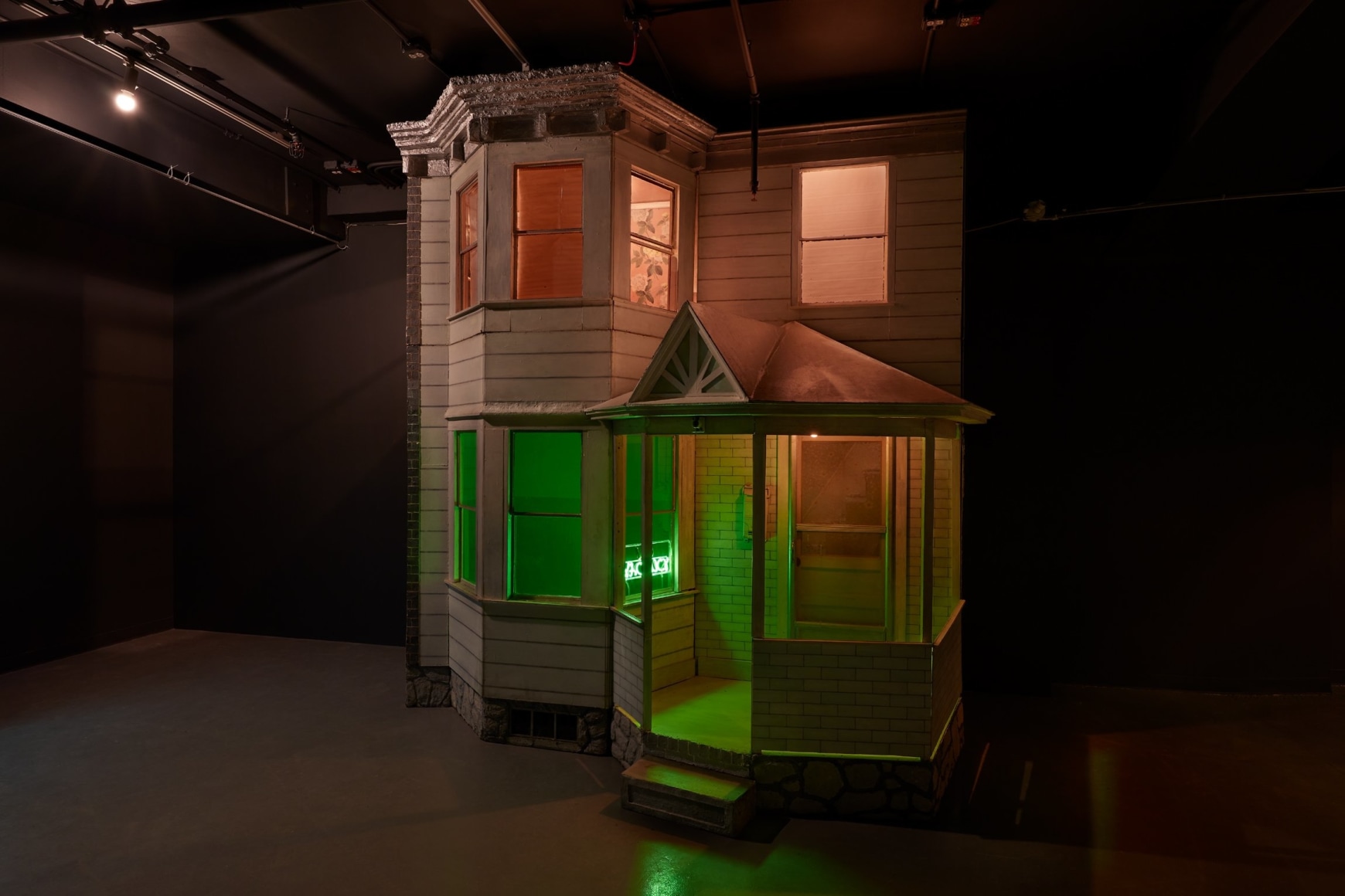 Two Stories with Porch (for Robert Cobuzio)