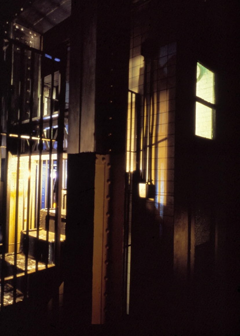 Subway With Silver Girders