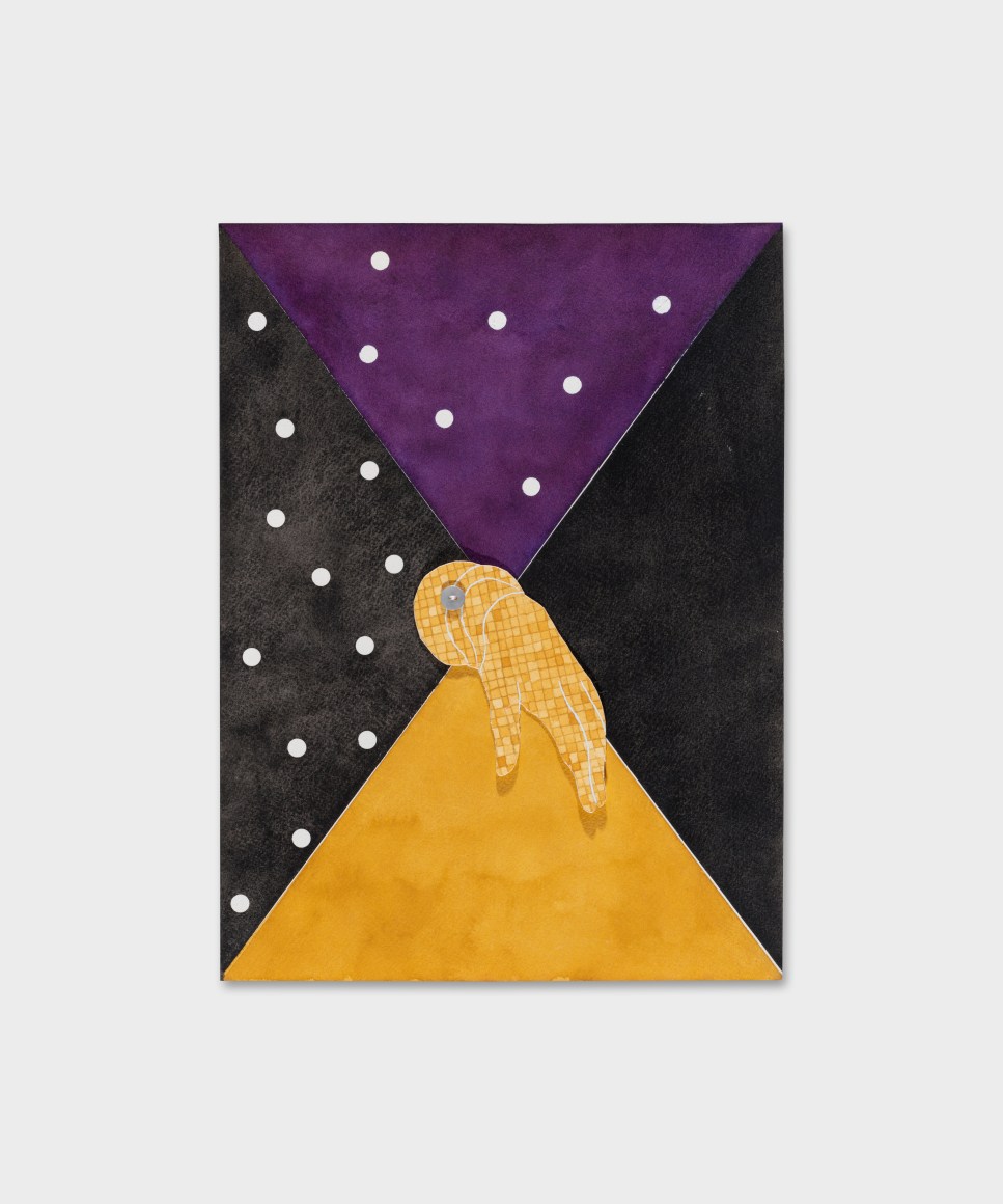 Paolo Colombo,&nbsp;Hand with Sleeve, 2020,&nbsp;Watercolor on Arches paper,&nbsp;31 x 23 cm,&nbsp;Photo&nbsp;&copy;&nbsp;Julien Gremaud