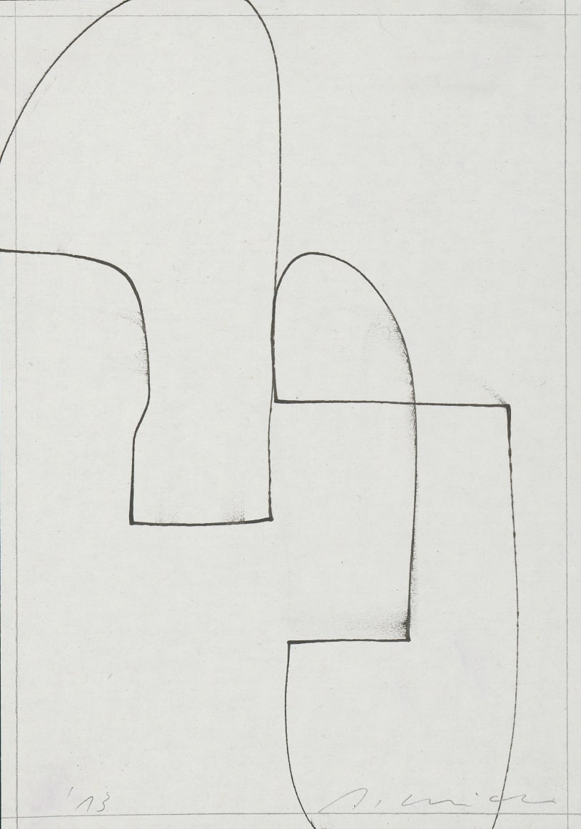  Untitled, 2013, Pigmented Ink on Paper,&nbsp;21 x 14.8 cm