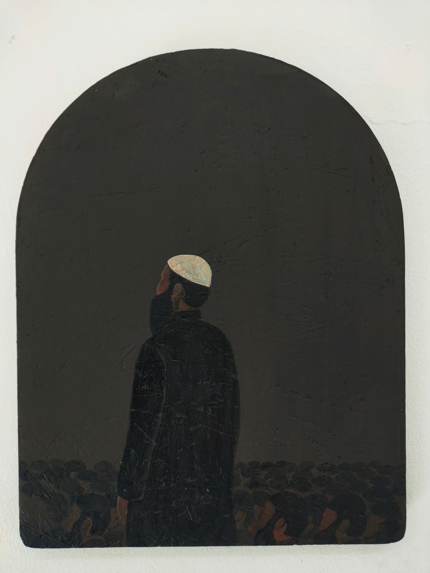 Stand up, 2022, Acrylic on wood