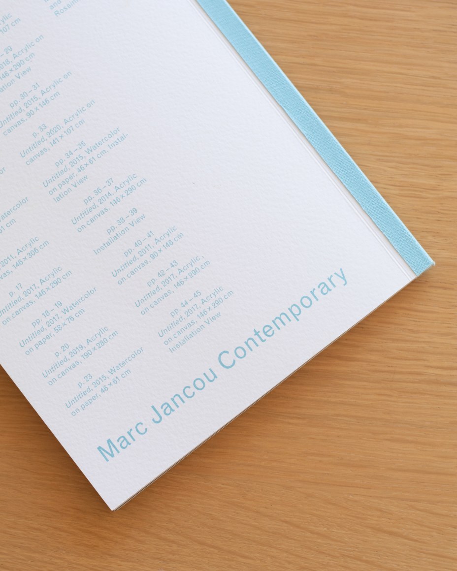 Markus D&ouml;beli: Paintings and Watercolors