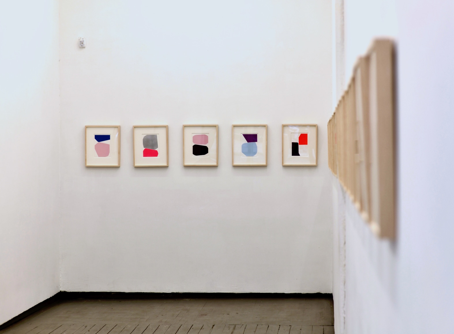 Installation view, Albrecht Schnider: Two