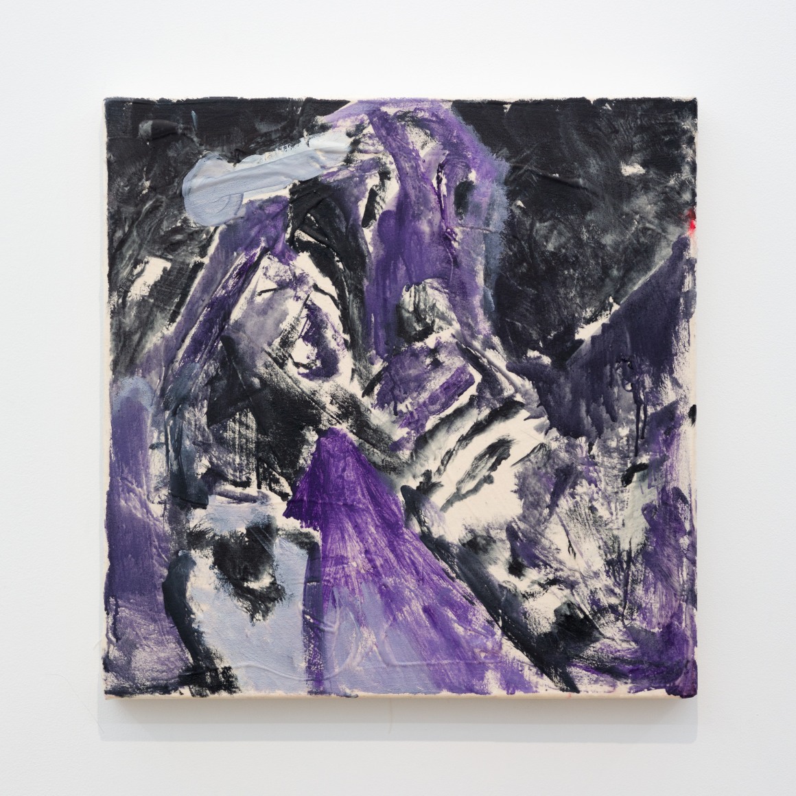 Allan Gardner Blue Streak, 2022 Oil on canvas 20 x 20 x 1½ in. 50.8 x 50.8 x 3.81 cm