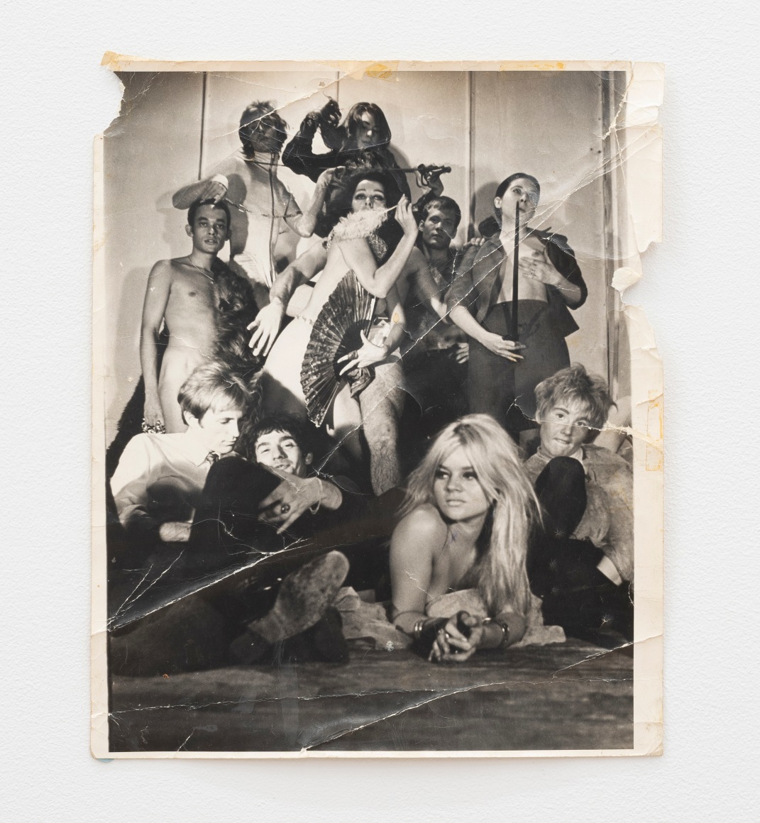Duncan Hannah Poster of Warhol Factory courtesy of Duncan Hannah Gift from Rene Ricard to Duncan Hannah circa 1960’s 4 x 3⅛ in. 10 x 8 cm. DH0003