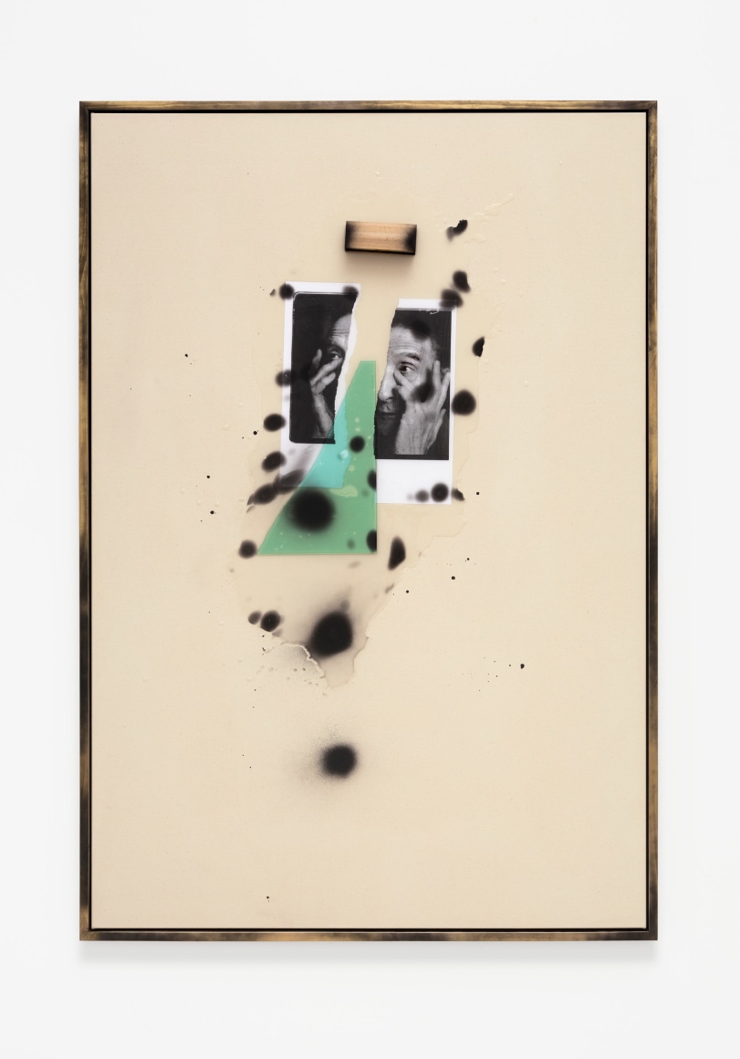 Phil Wagner, Untitled, 2019 mixed media assemblage 70 x 48 x 3.13 inches (framed) 177.8 x 121.92 x 7.95 cm (framed) #PW016