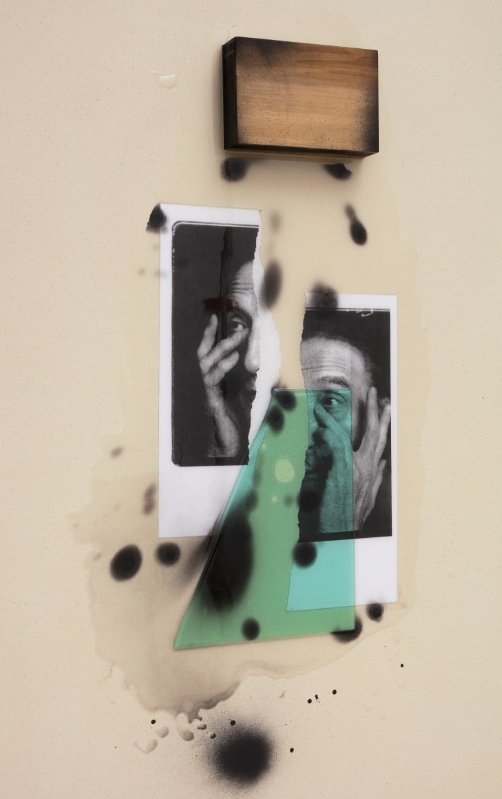 Phil Wagner, Untitled, 2019 ( Detail ) mixed media assemblage 70 x 48 x 3.13 inches (framed) 177.8 x 121.92 x 7.95 cm (framed) #PW017