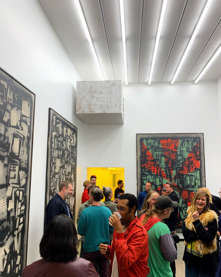 Phil Wagner, "Obsolescence", Opening night - Main exhibition space.