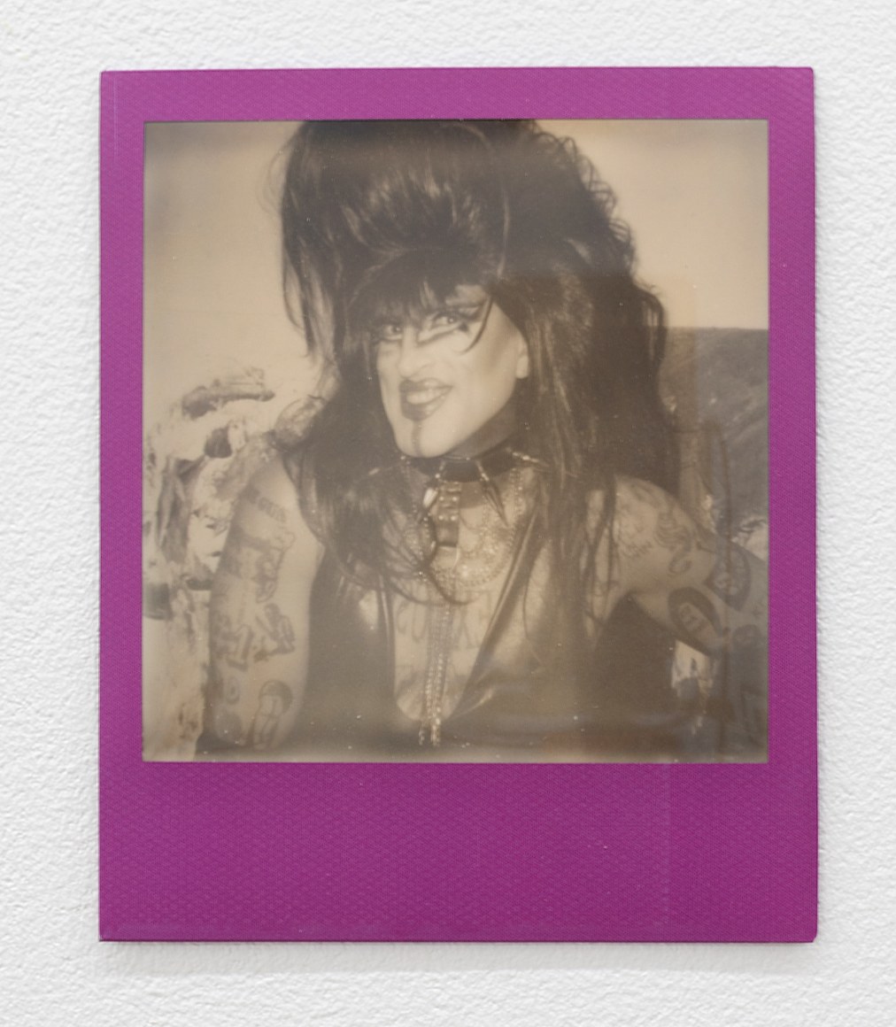 Chris McFly Lola Pisola (portrait of Diego Garijo), 2021 Polaroid 4¼ x 3½ in. 10.8 x 8.9 cm. CMC0001