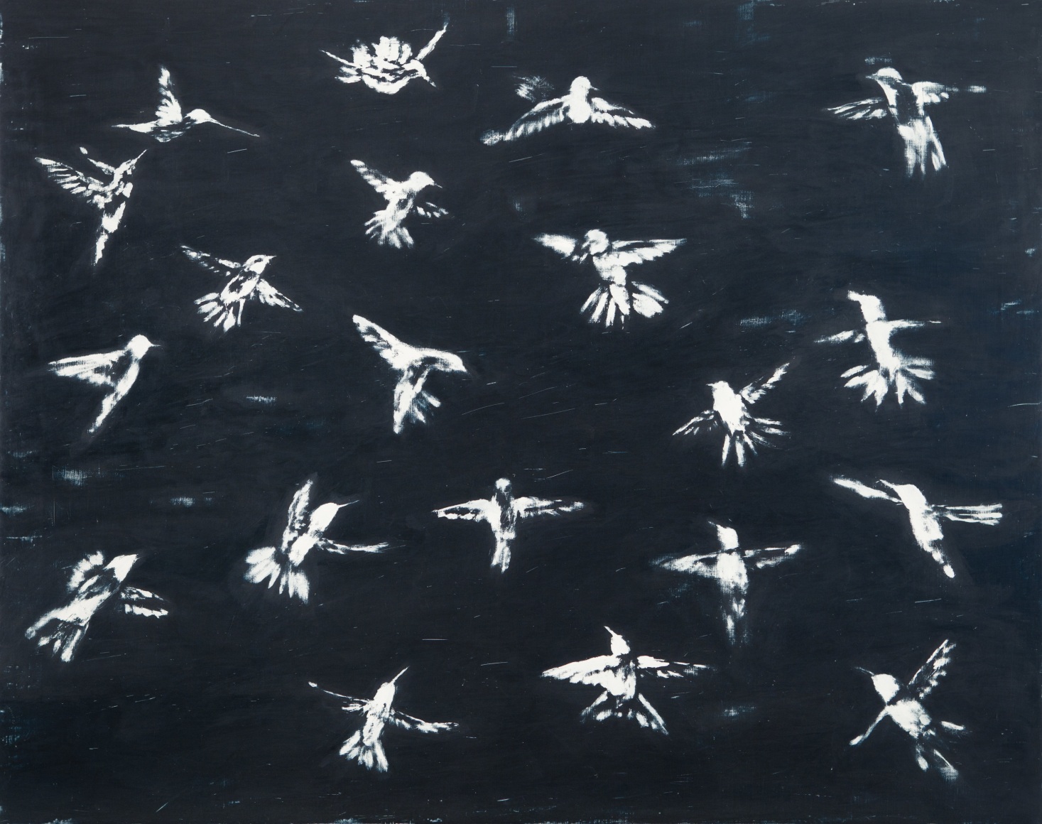 Ross Bleckner Untitled, 2017 Oil on linen
