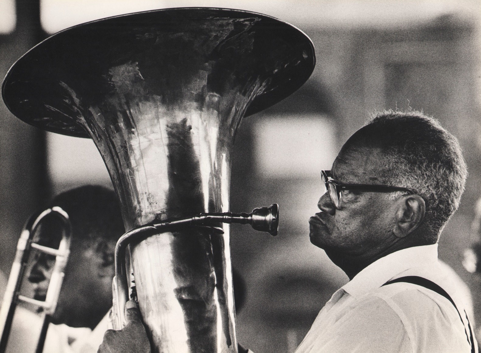 Ozier Muhammad, Tuskegee Institutional Jazz Orchestra, NYC, c. 1983