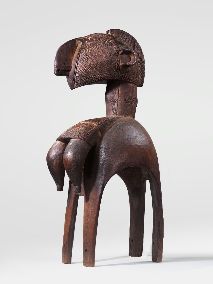 Anthropomorphic Female Headdress, D&rsquo;MBA YAMBAN , Identified Baga-Lundaman Artist, Guinea