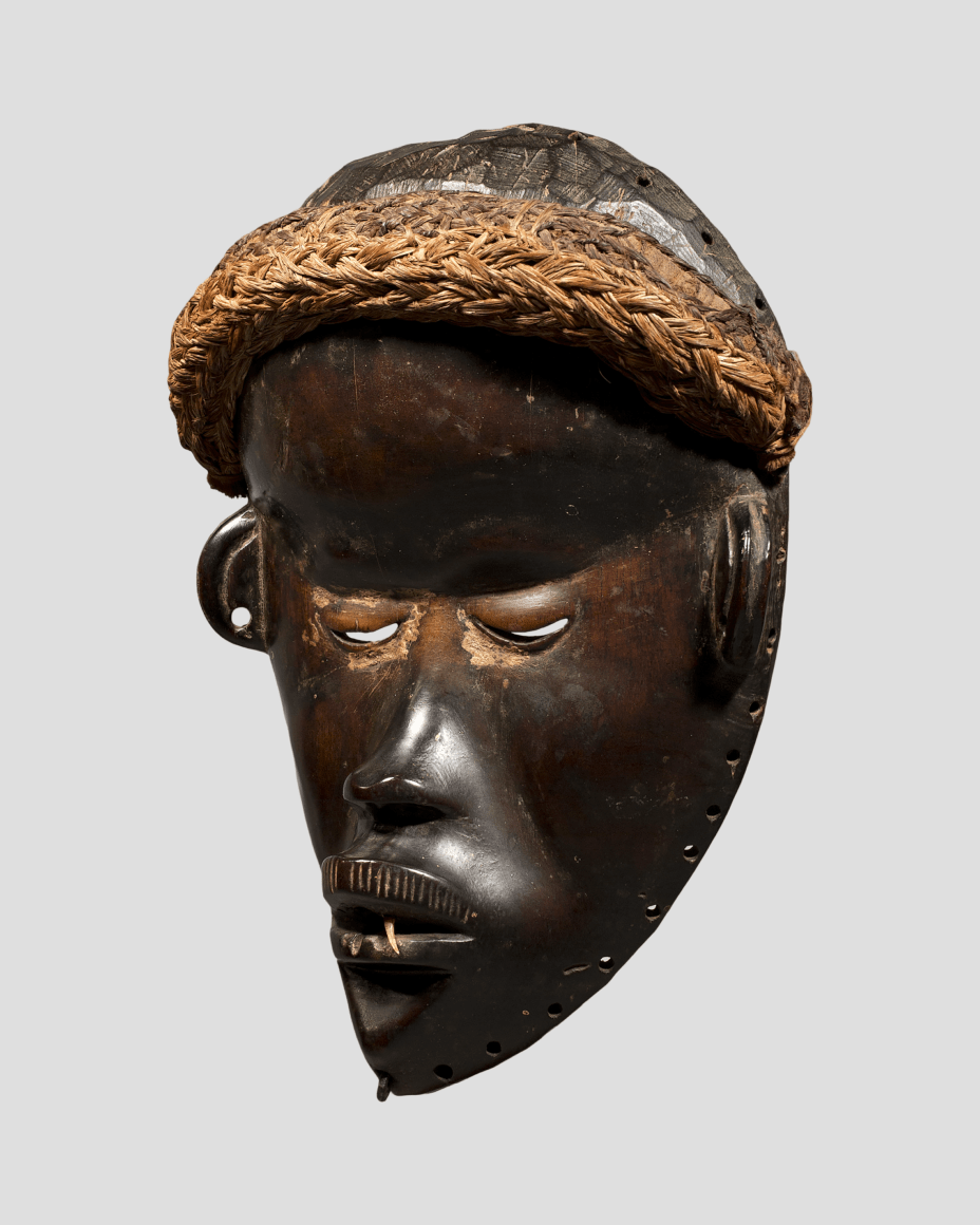Anthropomorphic Female Face Mask, DEANGLE, Unidentified Dan-Gio Artist, Cote d&rsquo;Ivoire