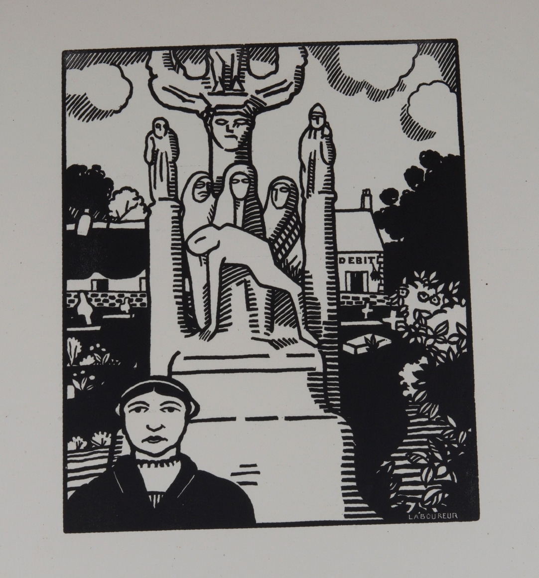 Jean-&Eacute;mile Laboureur, Quatre Images Bretonnes: Le Calvaire Breton