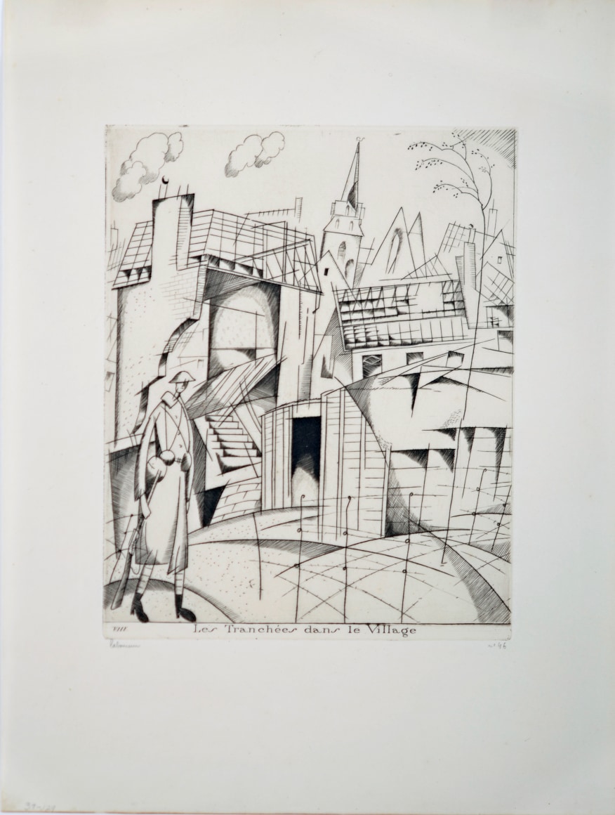 Jean-&Eacute;mile Laboureur, Les Tranch&eacute;es dans le Village