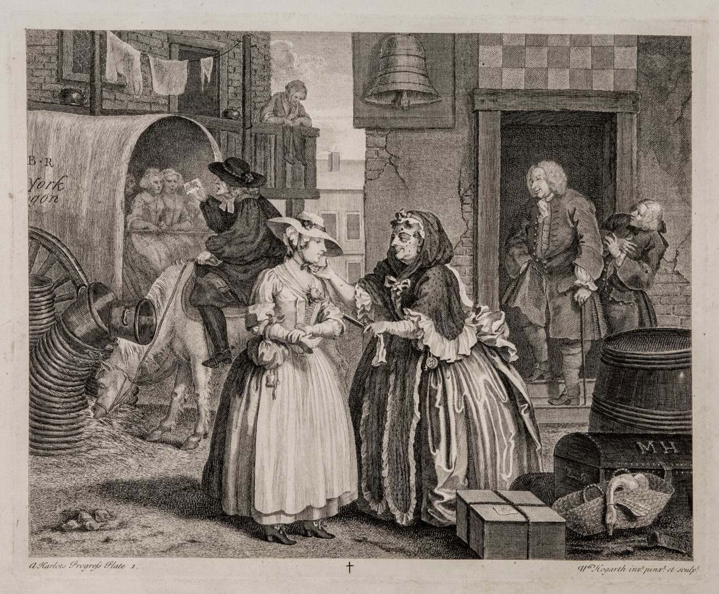 William Hogarth, A Harlot's Progress