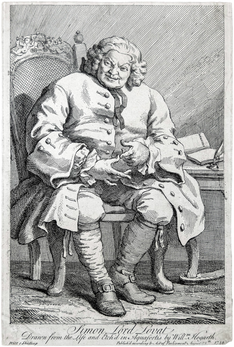 William Hogarth, Simon, Lord Lovat