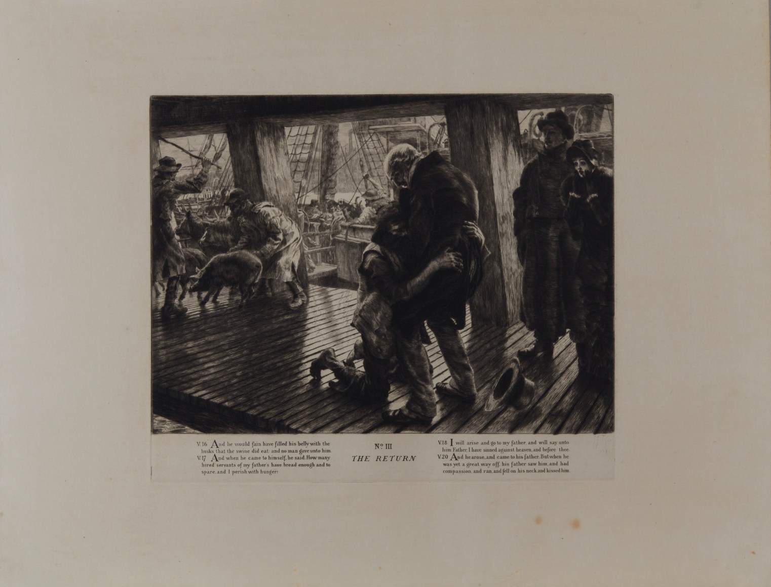 James Joseph Tissot, The Prodigal Son: The Return