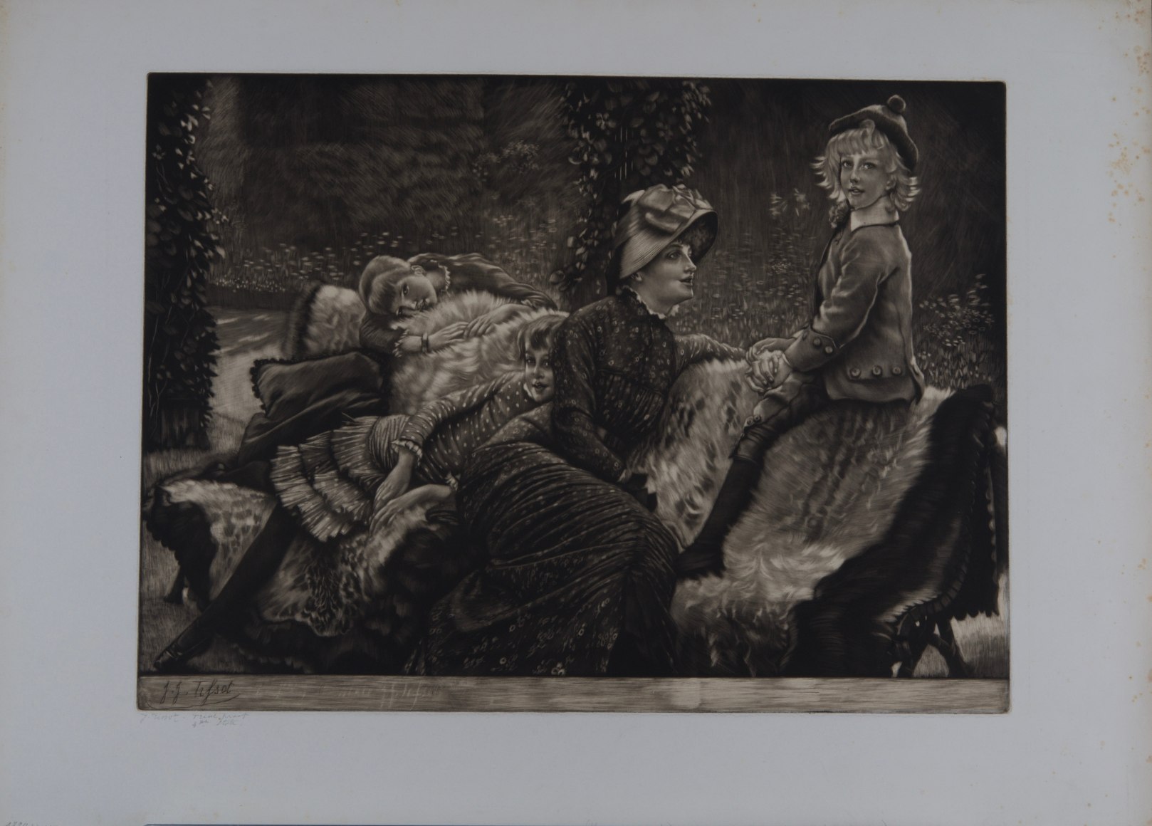 James Joseph Tissot, Le Banc de Jardin