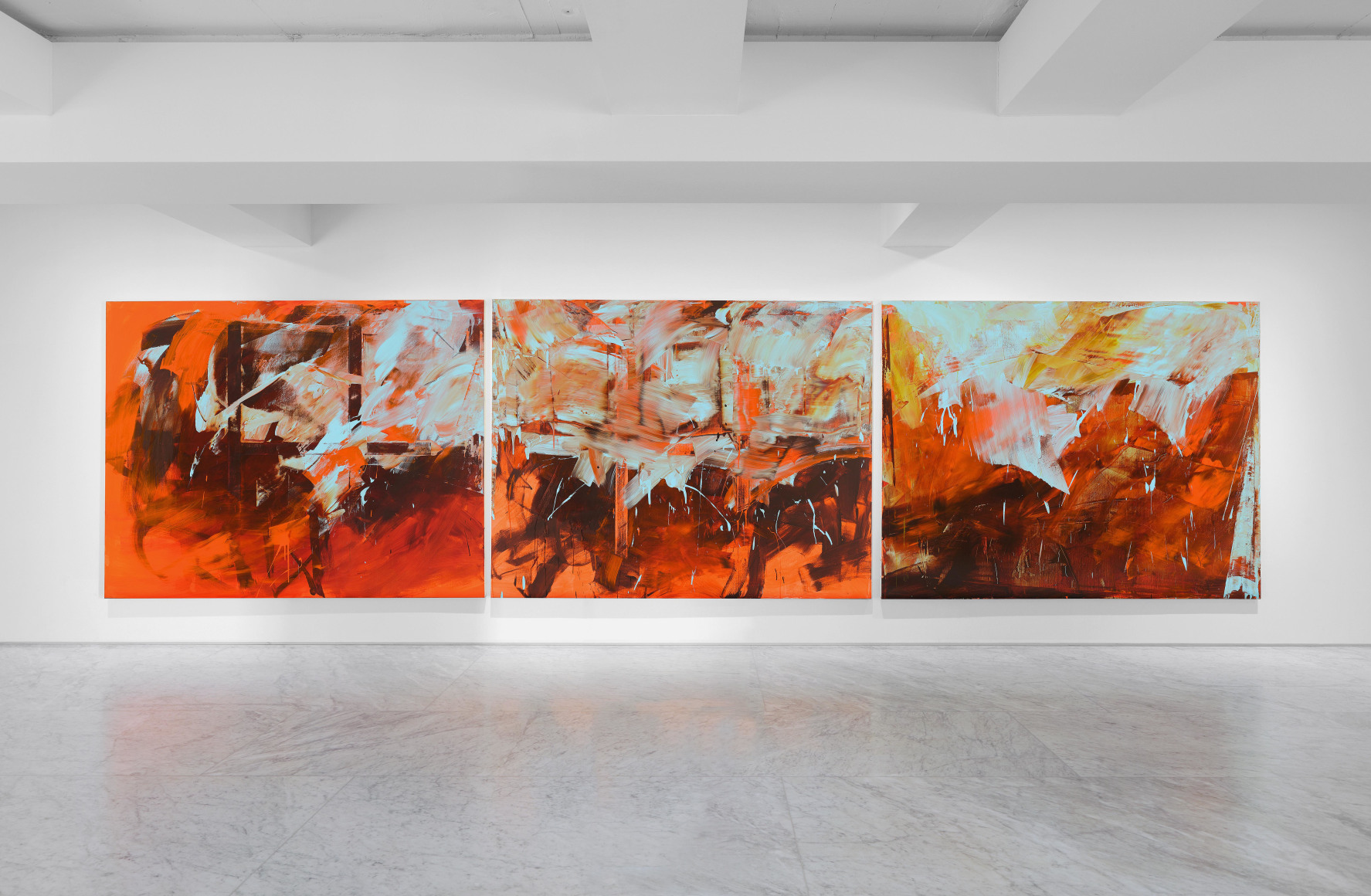 Installation view of Shin Min Joo: Ariadne&#039;s Thread at PKM+., Courtesy of PKM Gallery.