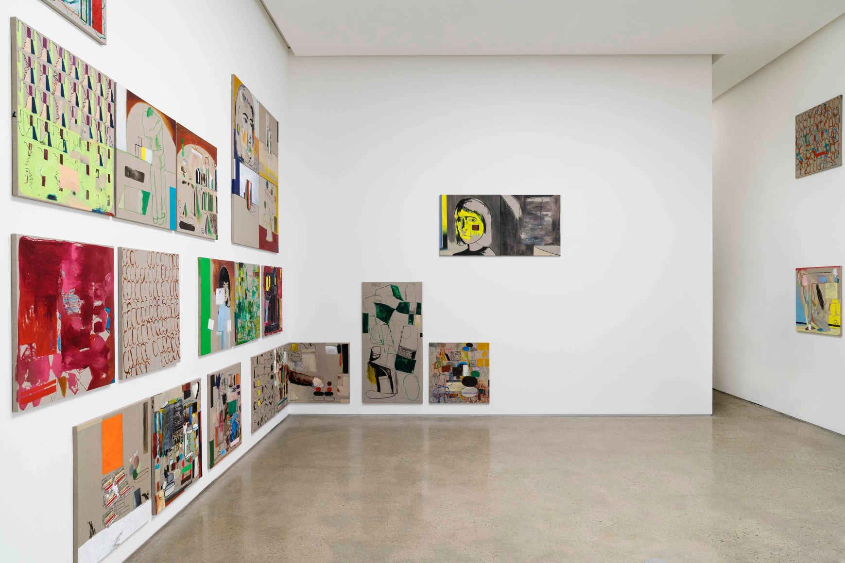 Installation view of&nbsp;Bek Hyunjin: Work Song: Soil, Mattress and Waves at PKM., Courtesy of PKM Gallery.