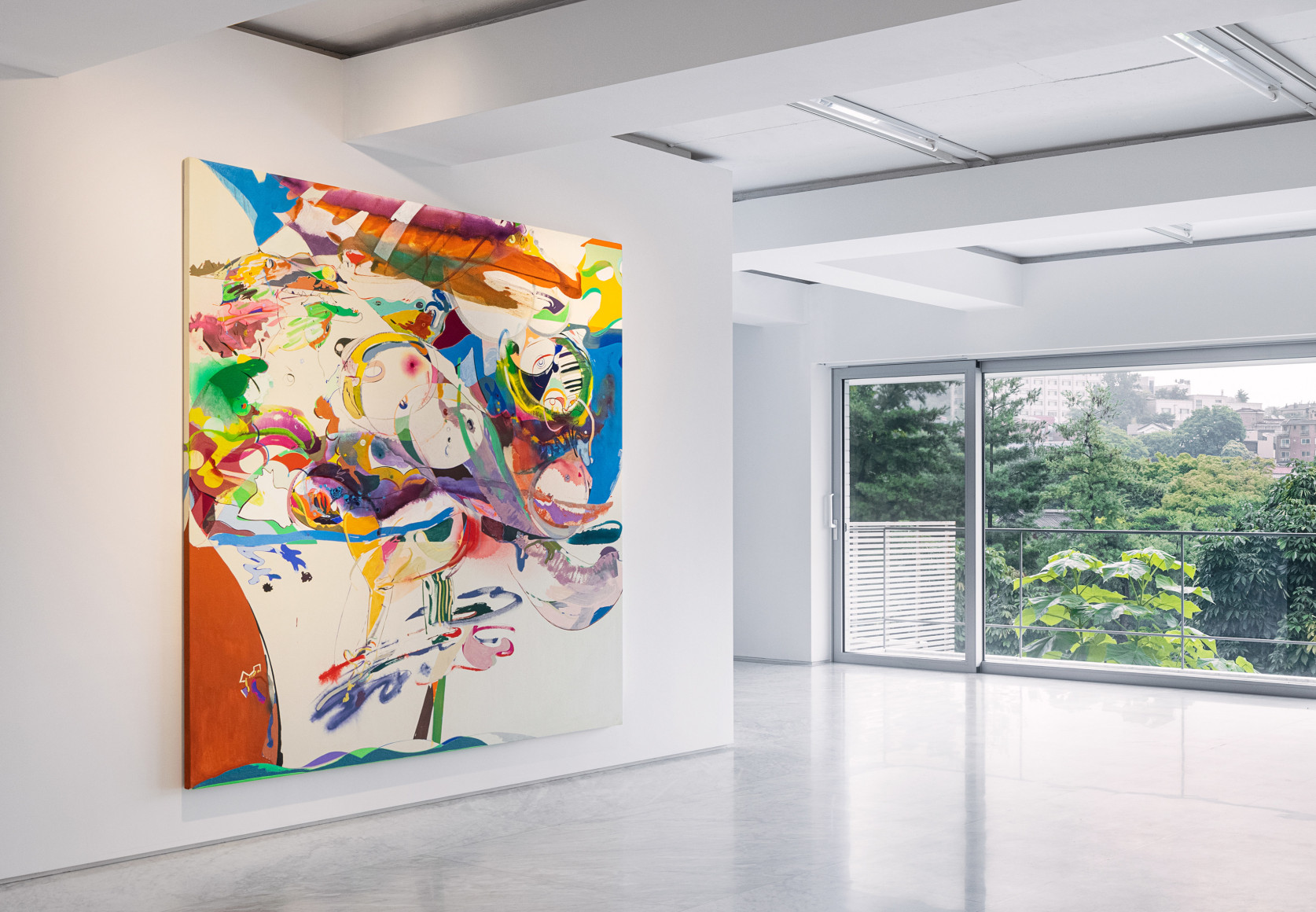 Installation view of "Young Do Jeong: Bury me" at PKM+. Courtesy of the artist & PKM Gallery.