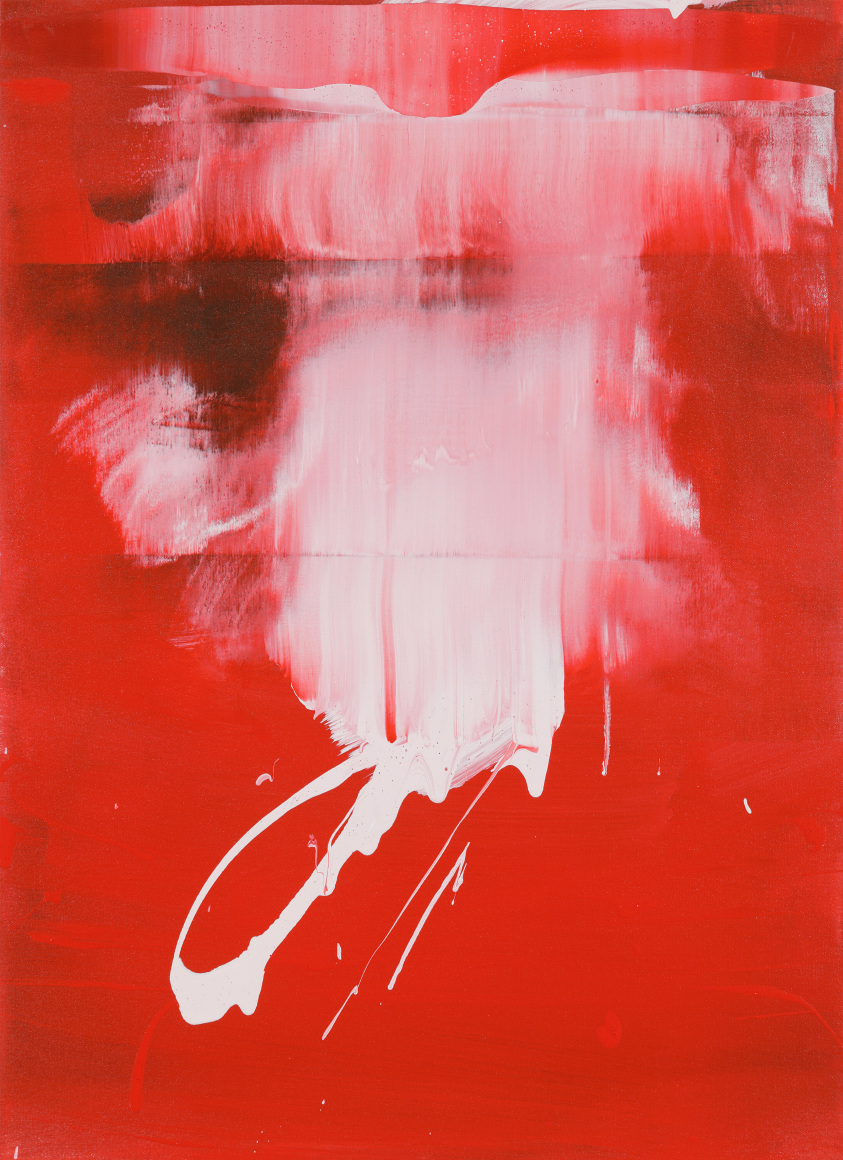 Shin Min Joo. Uncertain Emptiness 20-71, 2020, Acrylic on canvas, 73 x 53 cm. Courtesy of the artist & PKM Gallery. 