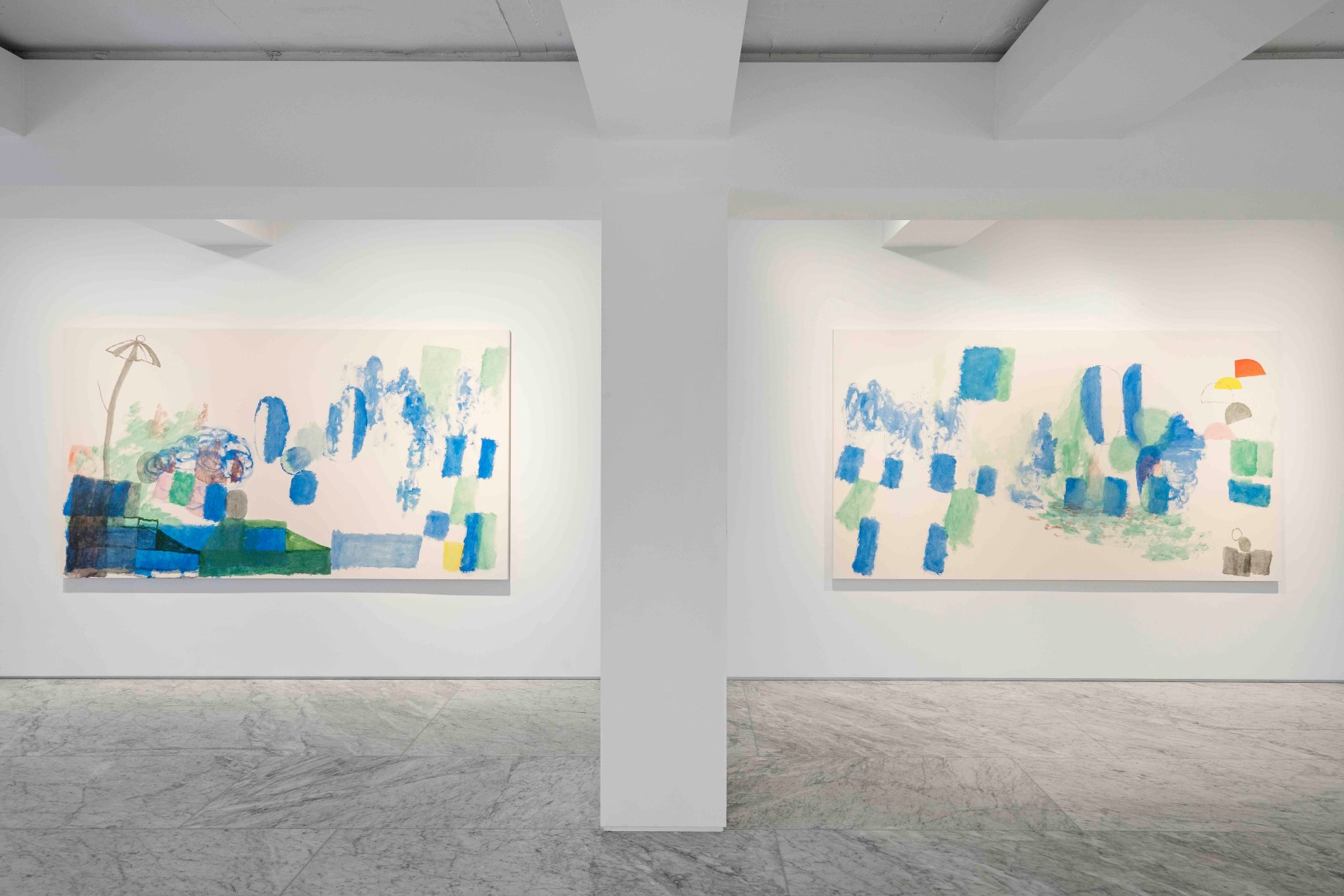 &nbsp;Installation view of Bek Hyunjin: Beyond Words at PKM&amp;amp;PKM+., Courtesy of PKM Gallery.
