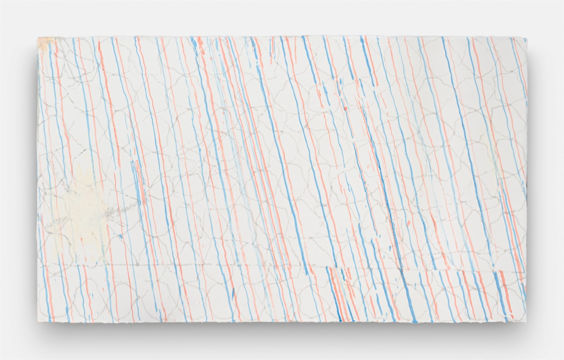 Bek Hyunjin, Unpatternable pattern 19, 2024., Oil, ink on paper, 87 x 150 cm.