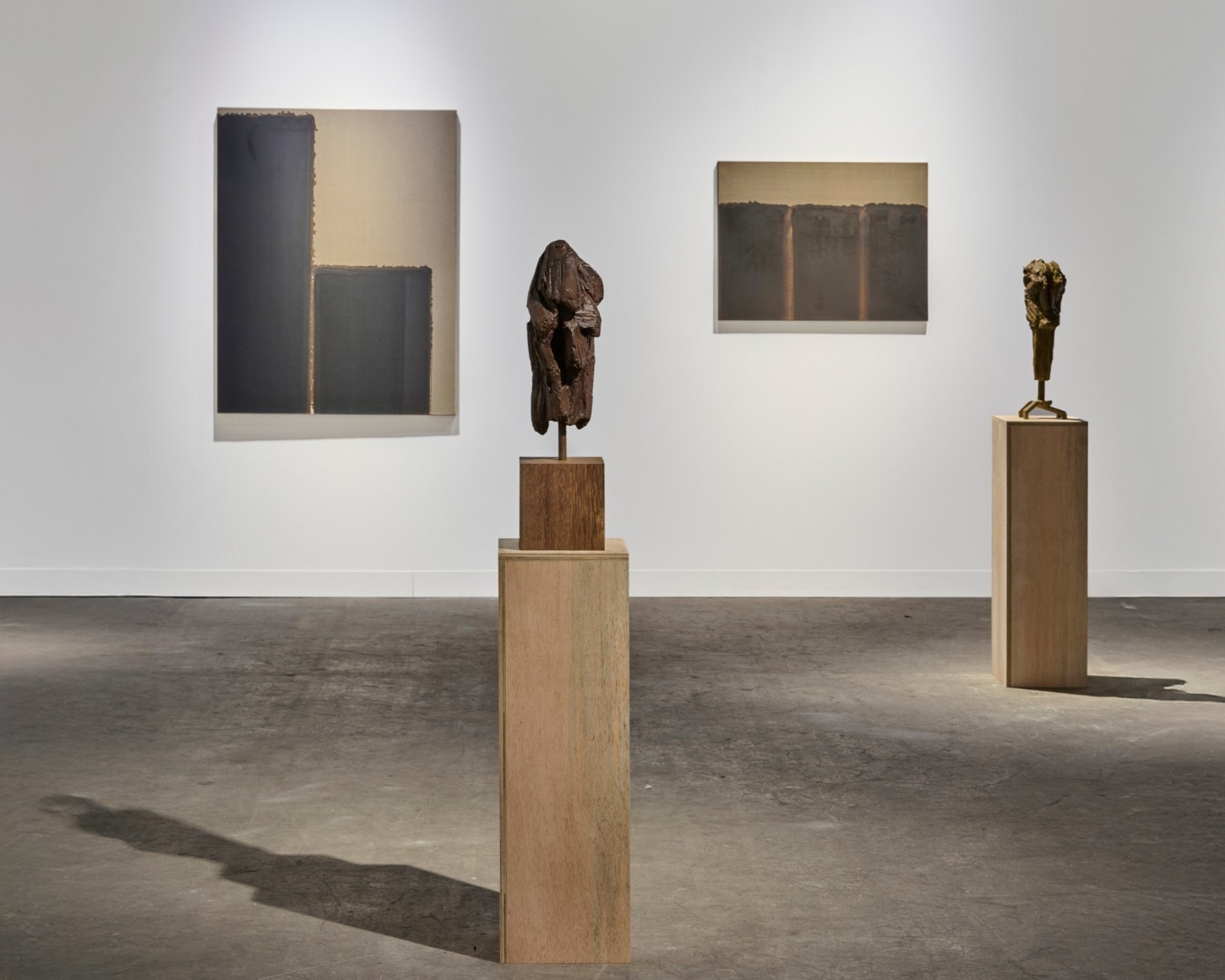 Installation view of PKM Gallery booth 1D10 in Art Basel Hong Kong 2025., Courtesy of PKM Gallery.